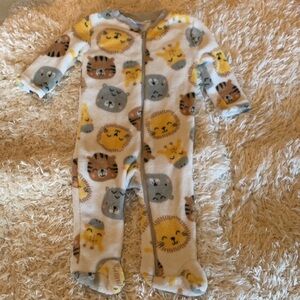 Zack & Zoey Furry Friends Kids Footie 6-9mos